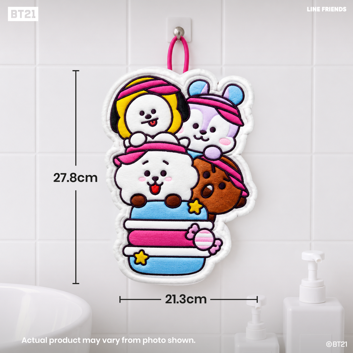 BT21 Star Walk Hand Towel