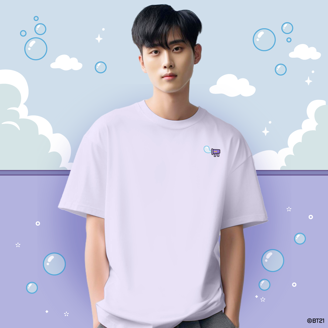 BT21 Bubble Squad Oversized Cotton Tee (Choose 1 Design)