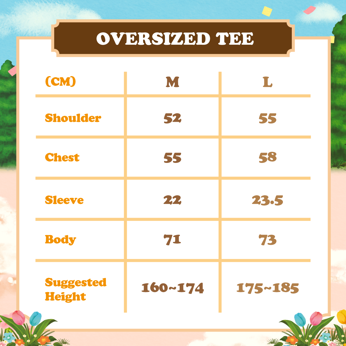 Butterbear Oversized Tee (Design 3 | Pink | Shiok Together)