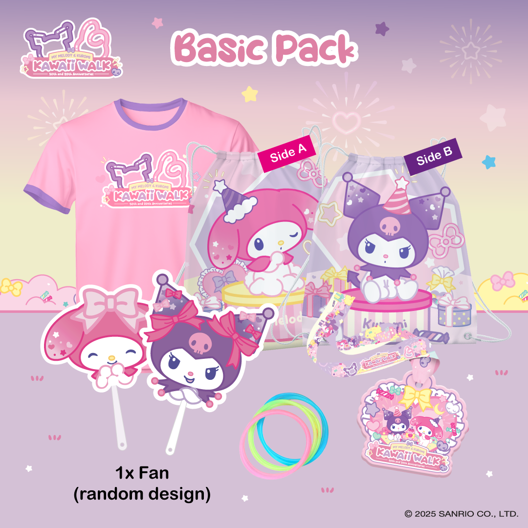 My Melody & Kuromi Kawaii Walk Group of 4 Ticket (20 September 2025)