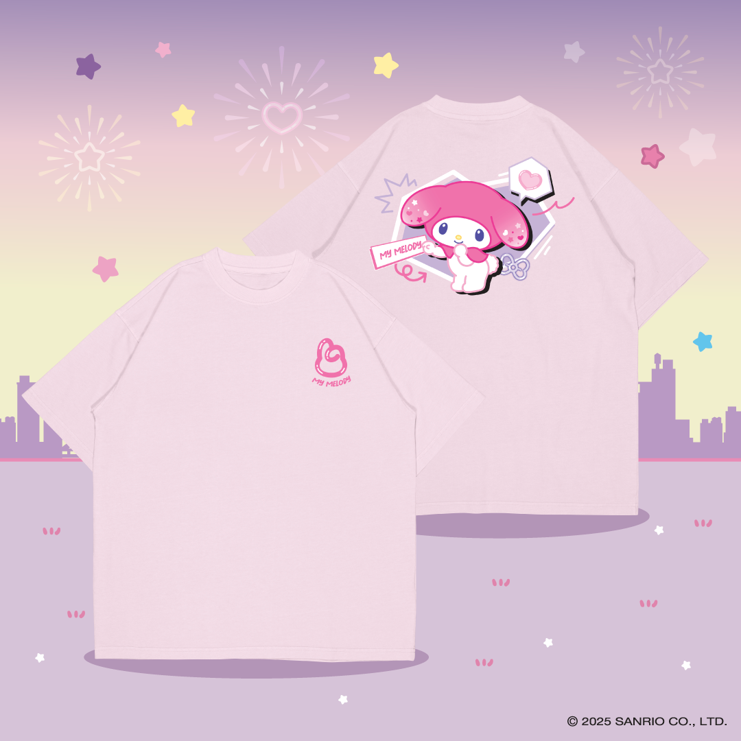 My Melody & Kuromi Oversized Tee (All 4 Design)