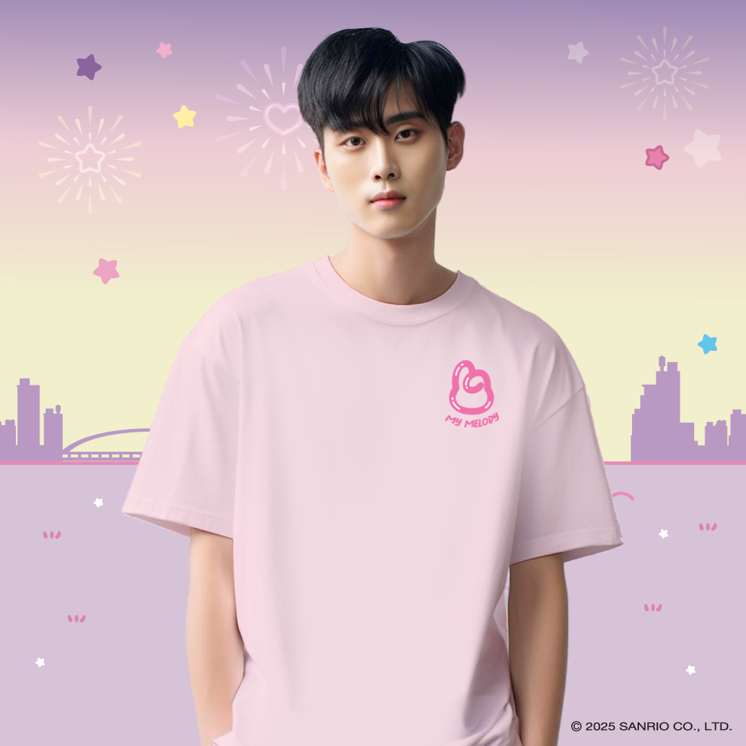 My Melody & Kuromi Oversized Tee (All 4 Design)