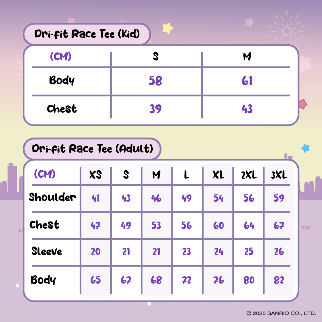 My Melody & Kuromi Kawaii Walk Group of 4 Ticket (20 September 2025)