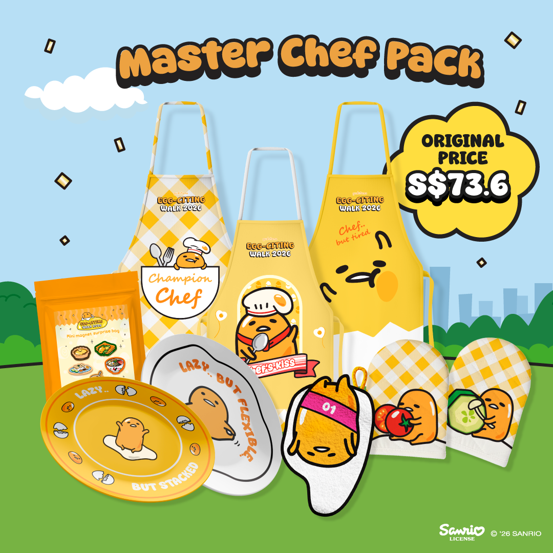 Gudetama Master Chef Pack