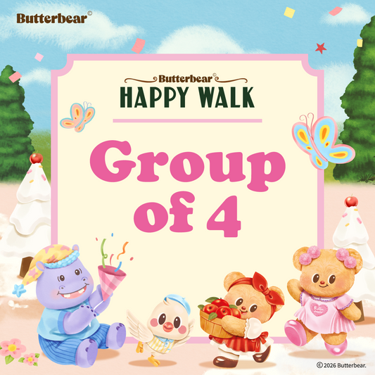 Butterbear Happy Walk 2026 Group of 4 Ticket (17 October 2026)