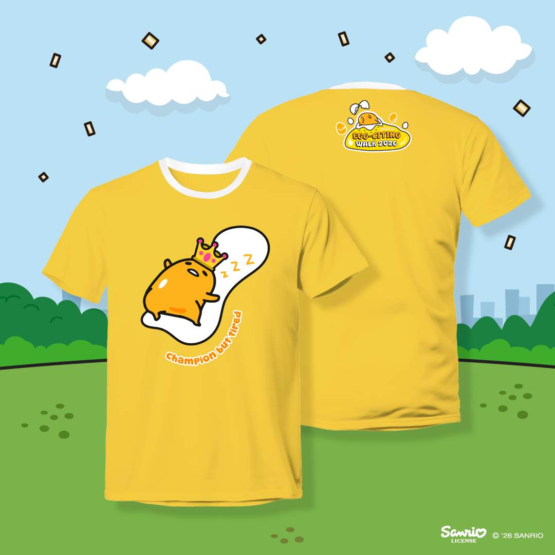 [VIP] Gudetama Egg-citing Walk Buddy of 2 Ticket (18 April 2026) - 9:30am