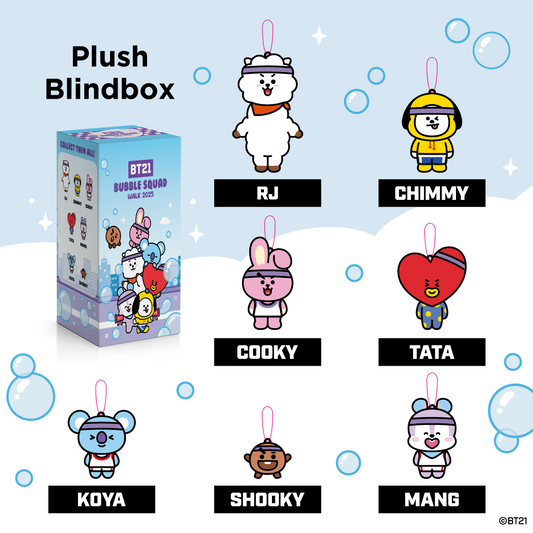 BT21 Bubble Squad Plush 2024