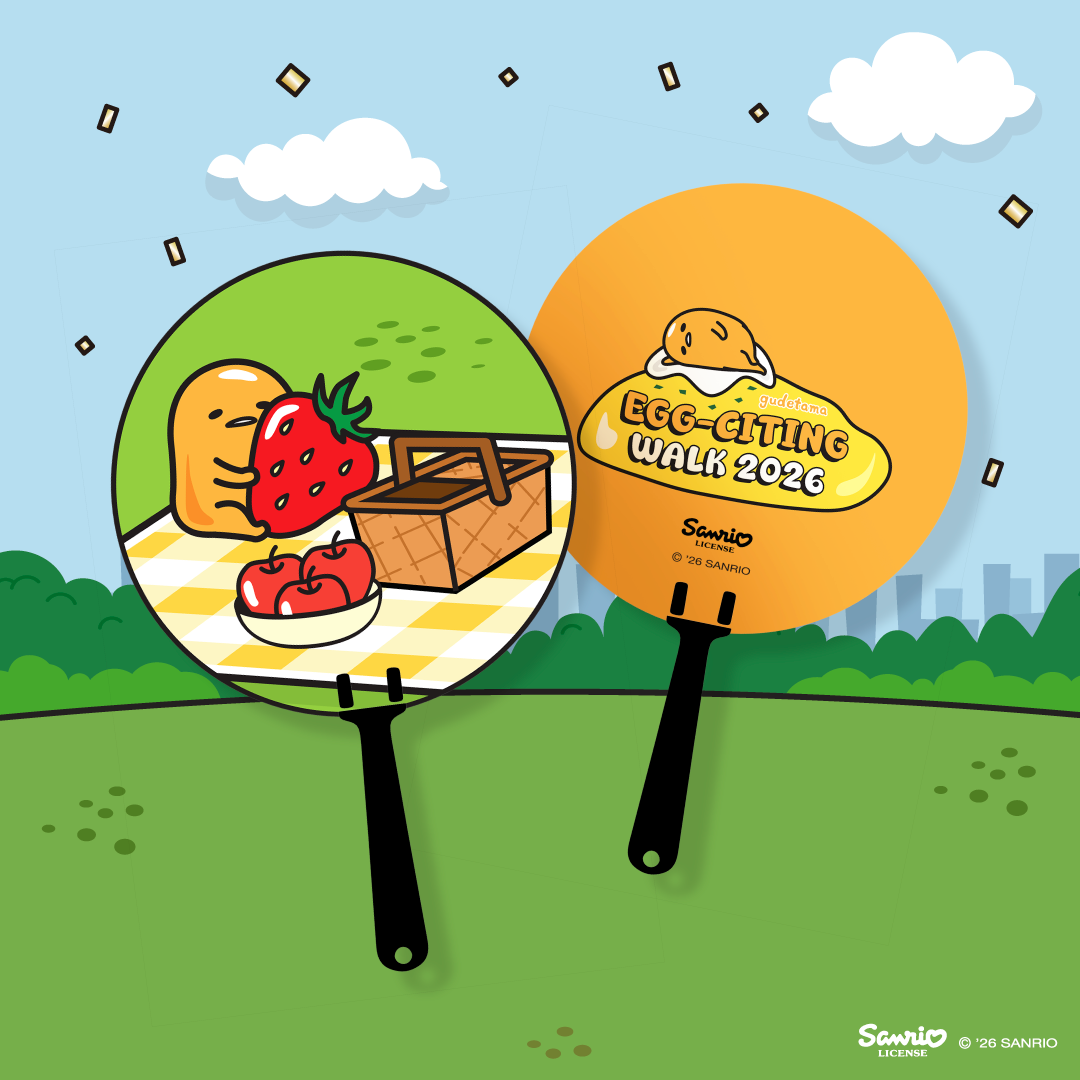 [VIP] Gudetama Egg-citing Walk Buddy of 2 Ticket (18 April 2026) - 9:30am