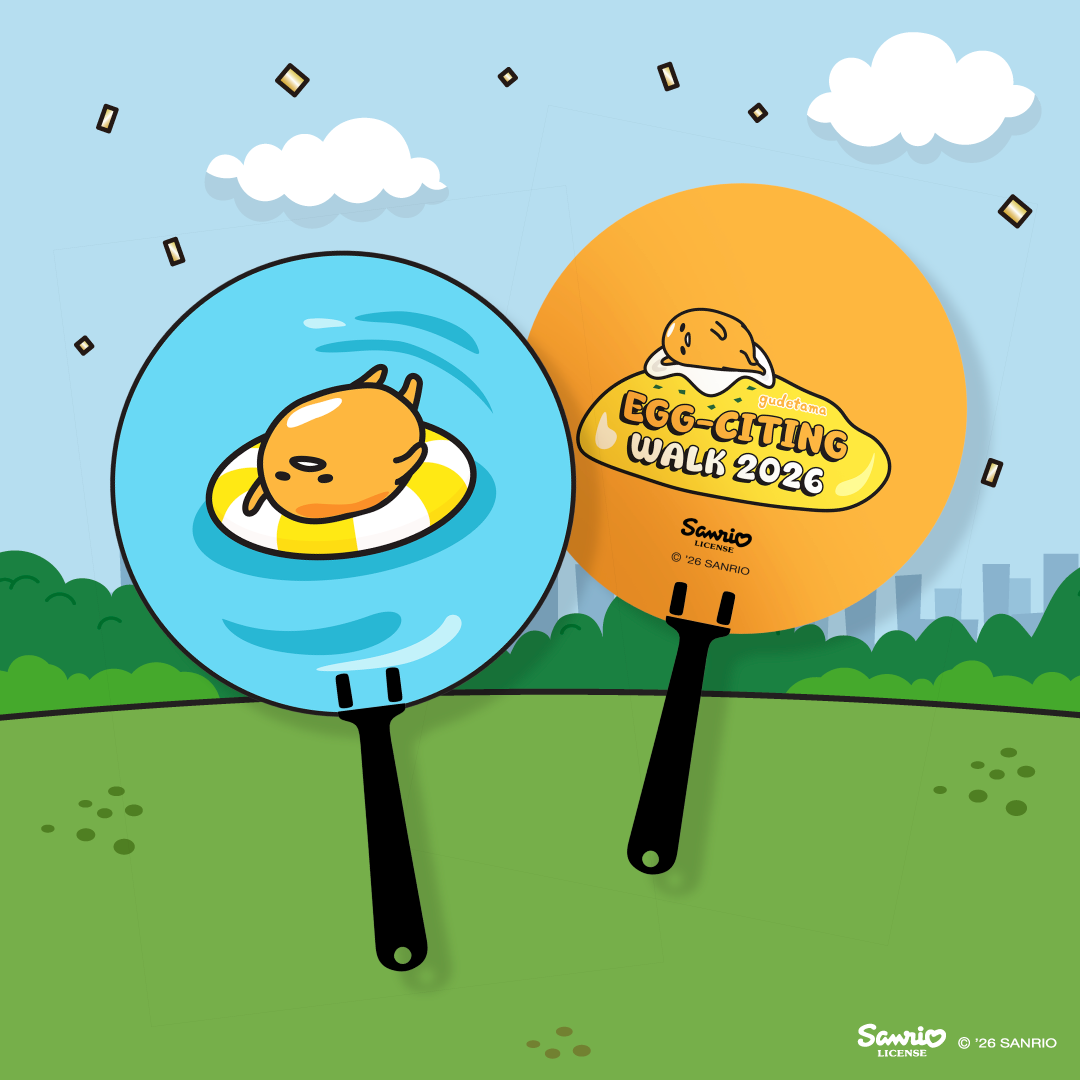 [VIP] Gudetama Egg-citing Walk Buddy of 2 Ticket (18 April 2026) - 9:30am