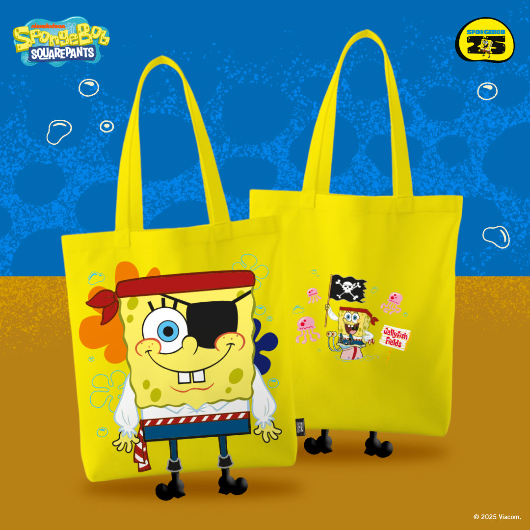 Spongebob Pirate Tote Bag