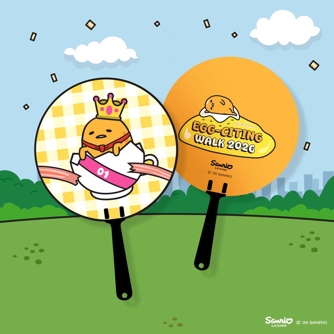 [VIP] Gudetama Egg-citing Walk Buddy of 2 Ticket (18 April 2026) - 9:30am