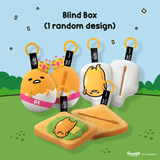 Foldable Shopping Bag with Gudetama Pouch x1 random design (Blind Box)