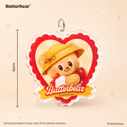 Butterbear Eco Bag with Keychain x1 random design (blind box)
