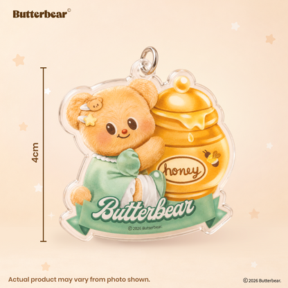 Butterbear Eco Bag with Keychain x1 random design (blind box)