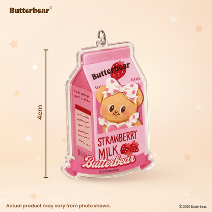 Butterbear Eco Bag with Keychain x1 random design (blind box)