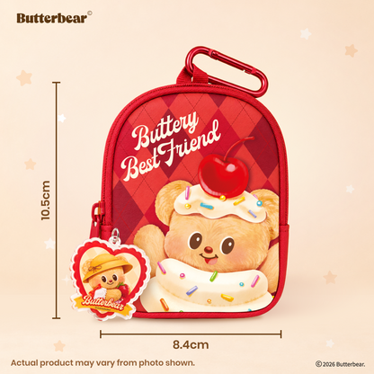Butterbear Eco Bag with Keychain x1 random design (blind box)