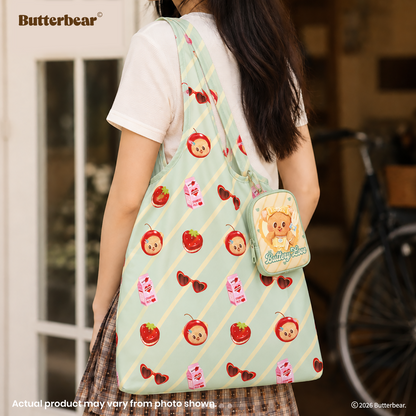 Butterbear Eco Bag with Keychain x1 random design (blind box)
