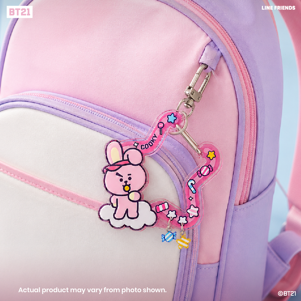 BT21 Star Walk Acrylic Keycharm x1 random design (Blind Box)