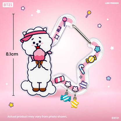BT21 Star Walk Acrylic Keycharm x1 random design (Blind Box)