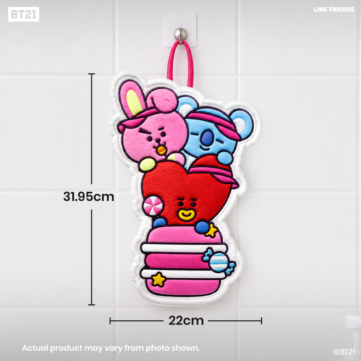 BT21 Star Walk Hand Towel