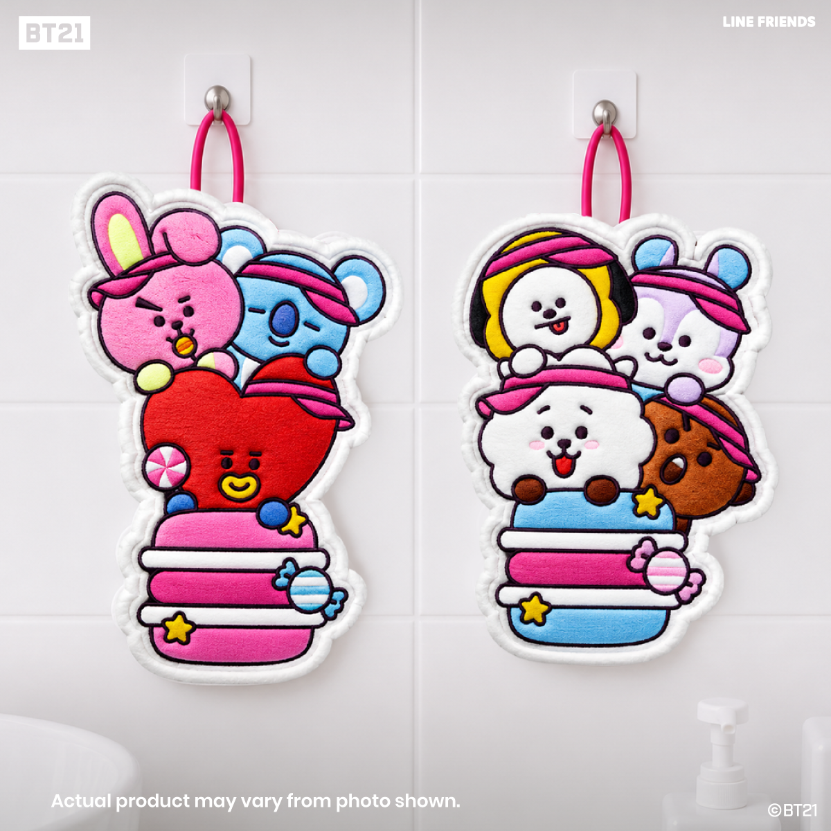 BT21 Star Walk Hand Towel