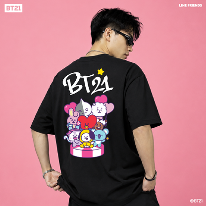 BT21 Apparel Star Collector (4 Oversized Tee + 2 Baseball Tee)