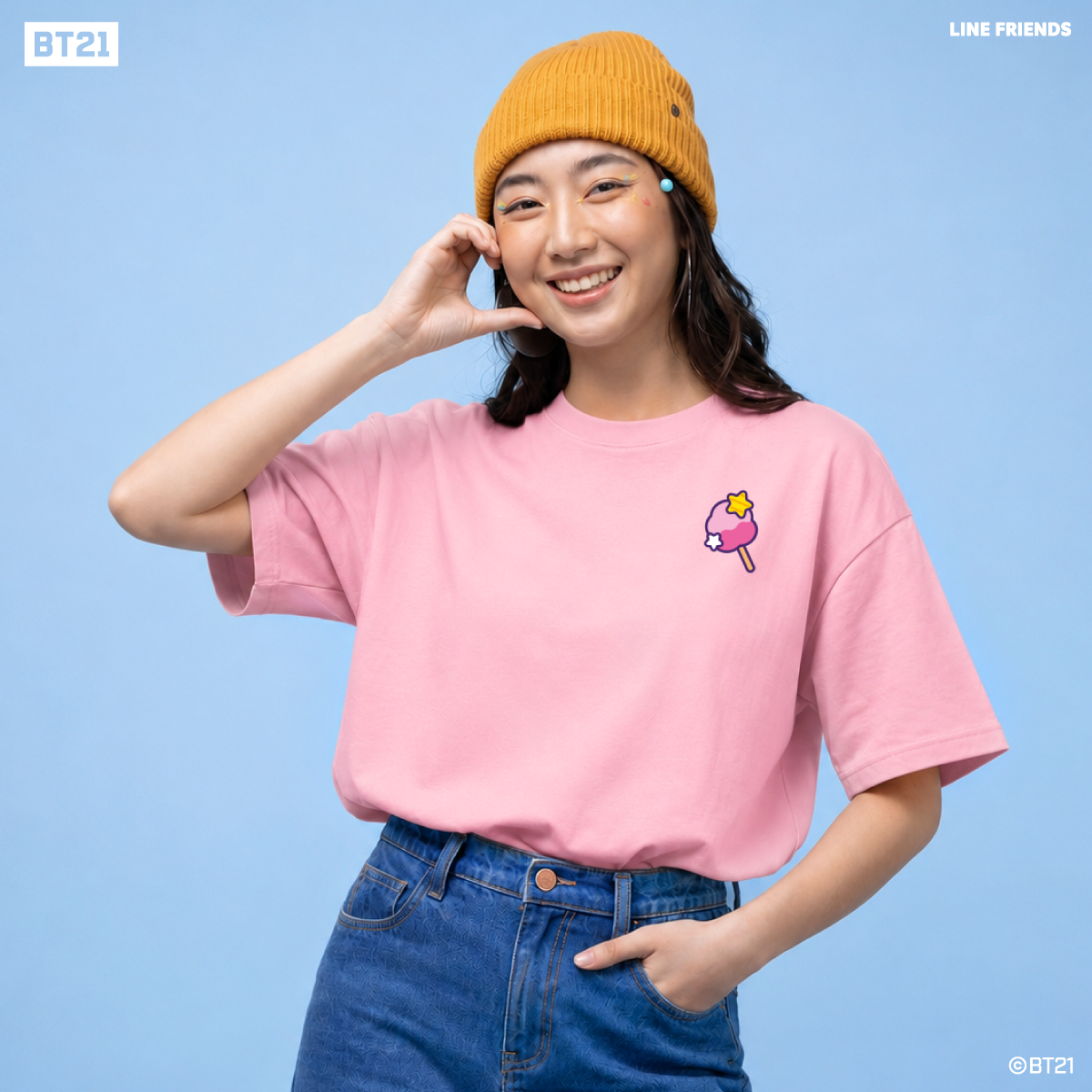 BT21 Apparel Star Collector (4 Oversized Tee + 2 Baseball Tee)