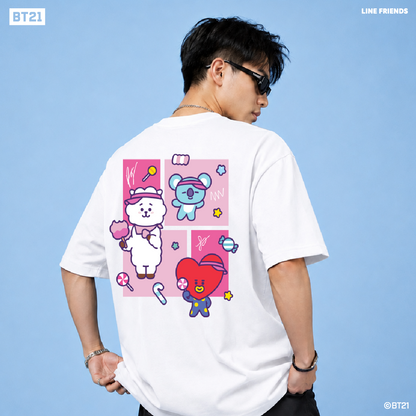 BT21 Apparel Star Collector (4 Oversized Tee + 2 Baseball Tee)