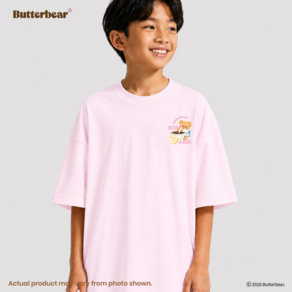 Butterbear Oversized Tee (Design 3 | Pink | Shiok Together)