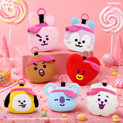 BT21 Star Walk Eco Bag with Plush Pouch x1 random design (Blind Box)