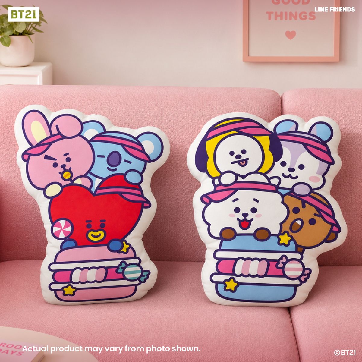 BT21 Star Walk Plush Bag