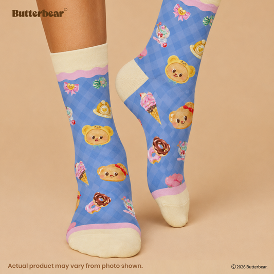 Butterbear Happy Socks x1 random design (blind box)