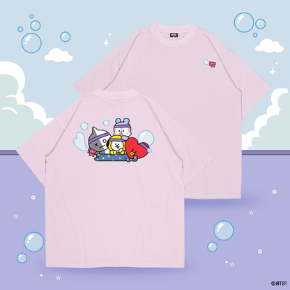 BT21 Bubble Squad Oversized Cotton Tee (All 4 Design)