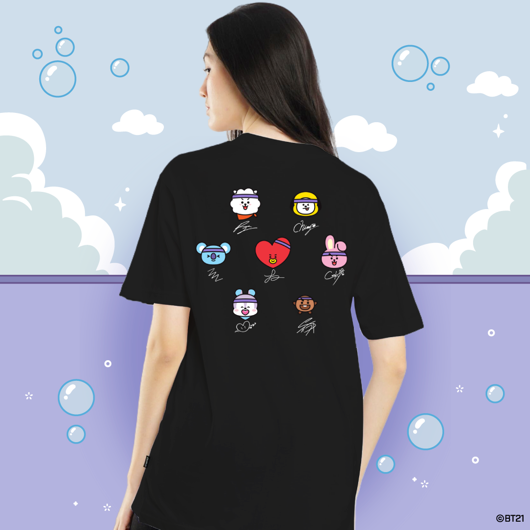 BT21 Bubble Squad Oversized Cotton Tee (All 4 Design)