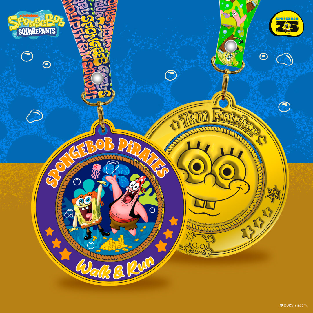 SpongeBob Pirate 7KM Run Group of 4 Ticket (26 April 2025)