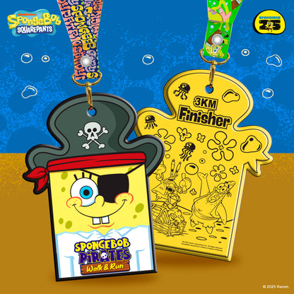 SpongeBob Pirate 7KM Run Ticket (26 April 2025)