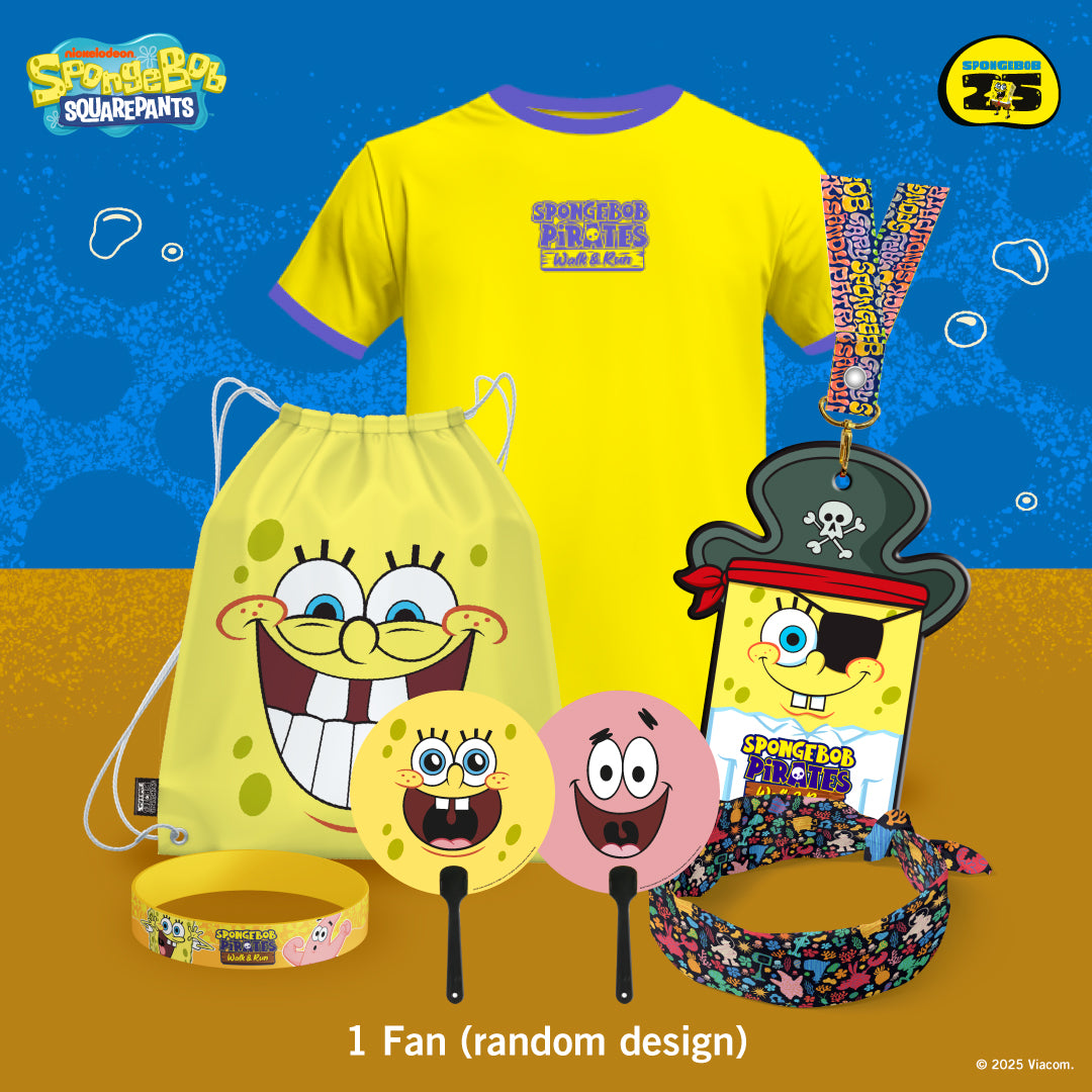 SpongeBob Pirate 7KM Run Ticket (26 April 2025)