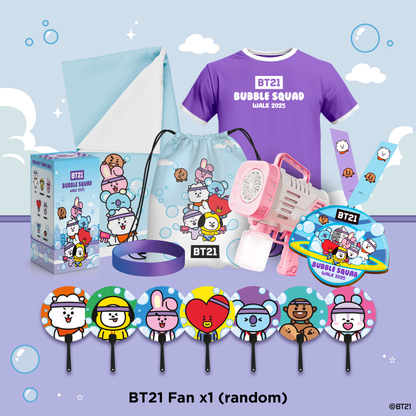 [VIP] BT21 Bubble Squad - 4.5KM Hike Buddy Bundle Ticket (29 March 2025)