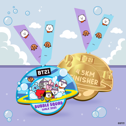 BT21 Bubble Squad - 4.5KM Hike Group of 4 Ticket (29 March 2025)