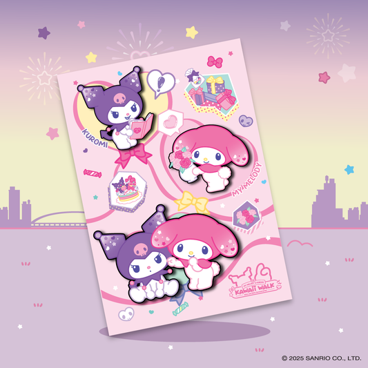 My Melody & Kuromi Enamel Pin