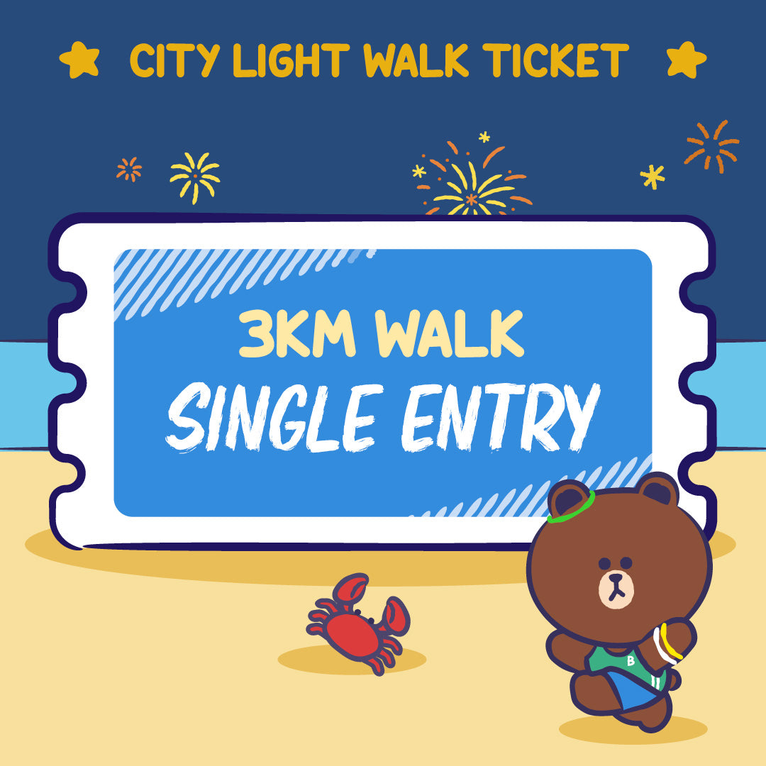 LINE FRIENDS 3KM Walk Ticket (5 October 2024)