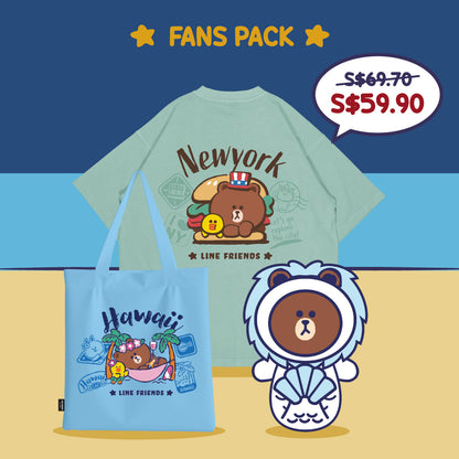 LINE FRIENDS FANS PACK