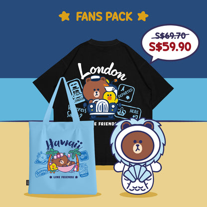 LINE FRIENDS FANS PACK