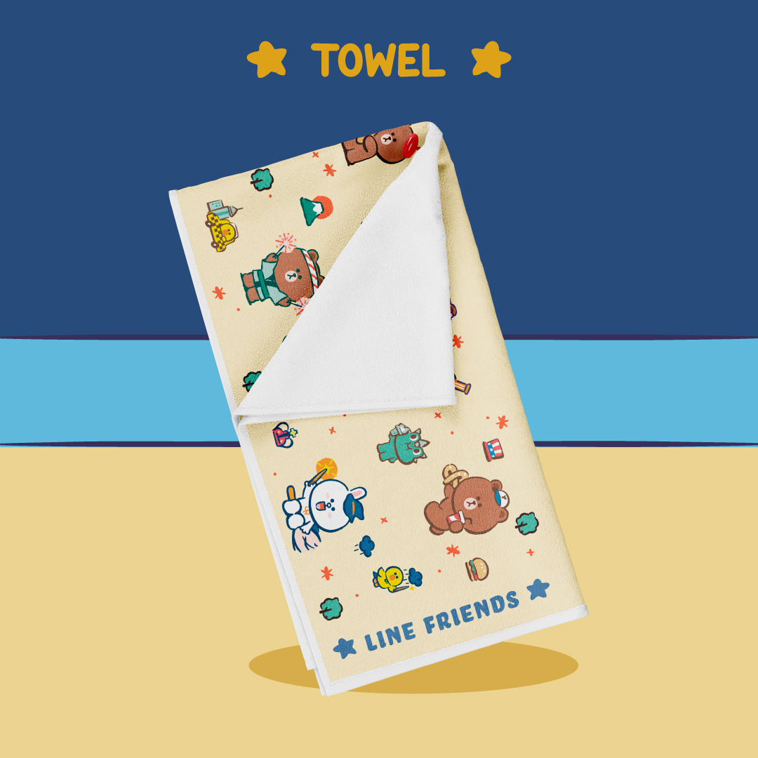 LINE FRIENDS Towel 2024