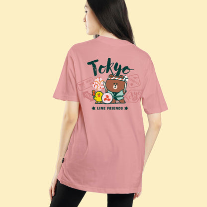 LINE FRIENDS Oversized Cotton Tee 2024 (Tokyo)