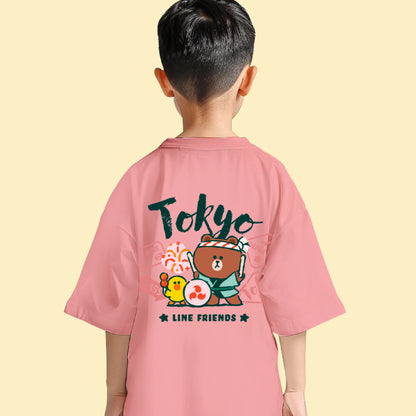 LINE FRIENDS Oversized Cotton Tee 2024 (Tokyo)