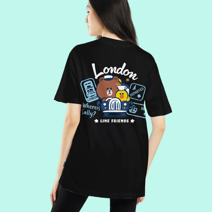 LINE FRIENDS Oversized Cotton Tee 2024 (London)