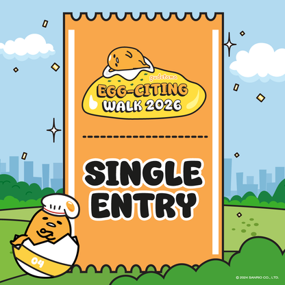 Gudetama Egg-citing Walk 2026 Ticket (18 April 2026)