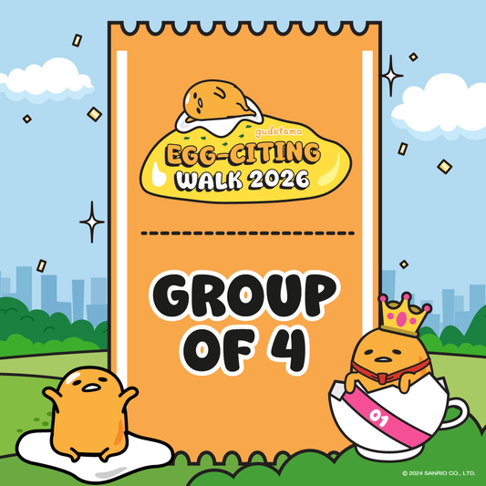 Gudetama Egg-citing Walk Group of 4 Ticket (18 April 2026)