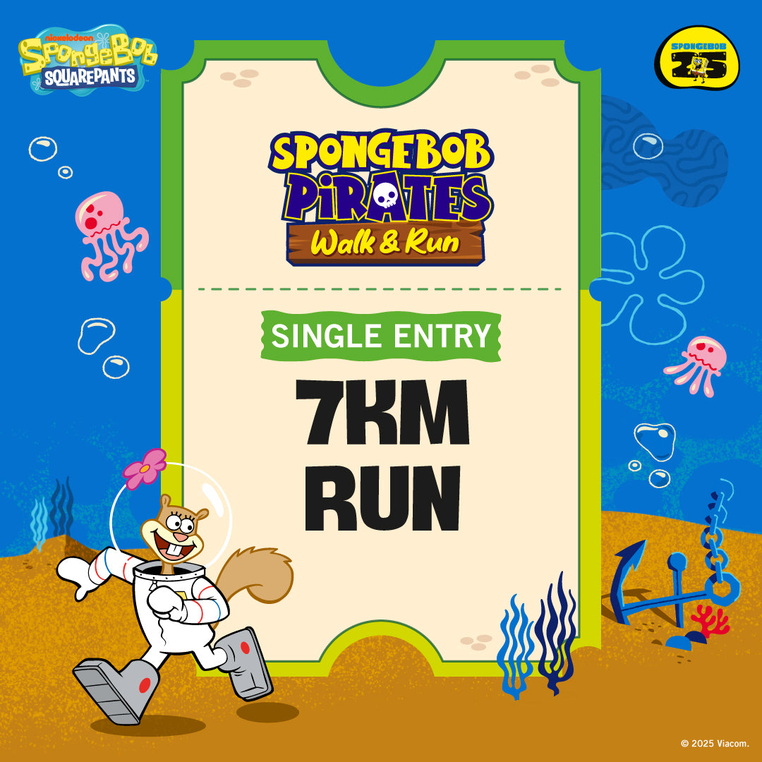 SpongeBob Pirate 7KM Run Ticket (26 April 2025)